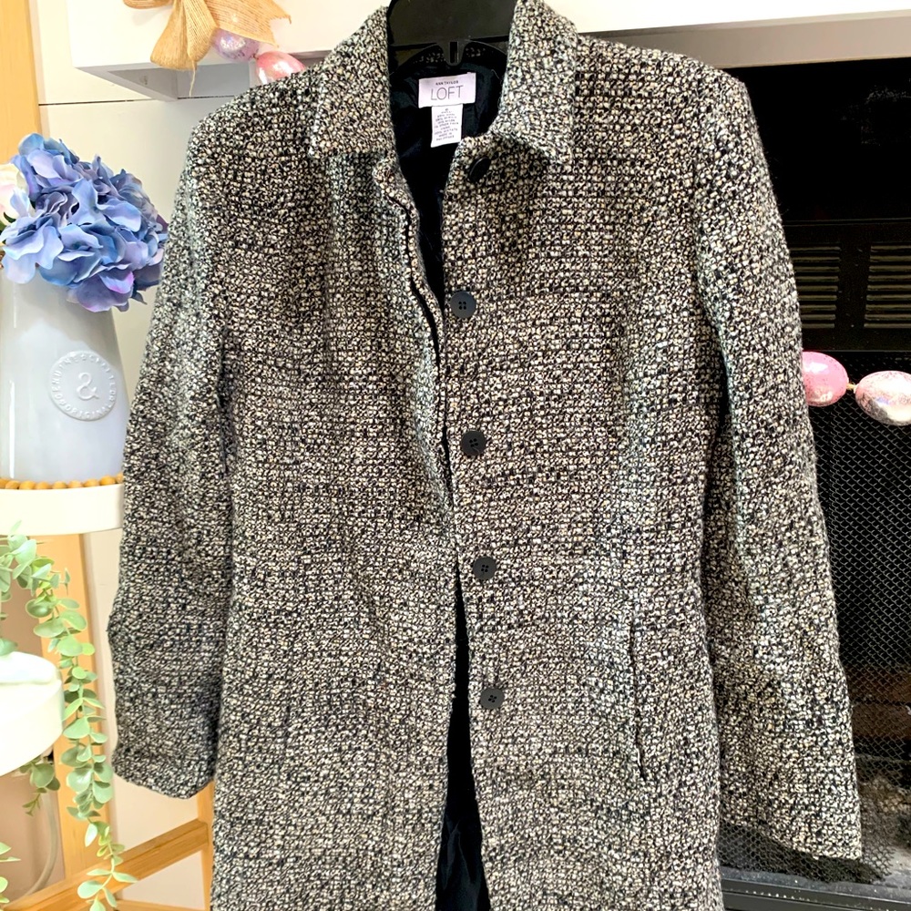 VTG ANN Taylor Loft Blazer Jacket (6)